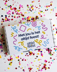 Tikkeltje ondeugende box cadeaubox, relatiegeschenk,brievenbusgeluk kant en klare cadeauboxen