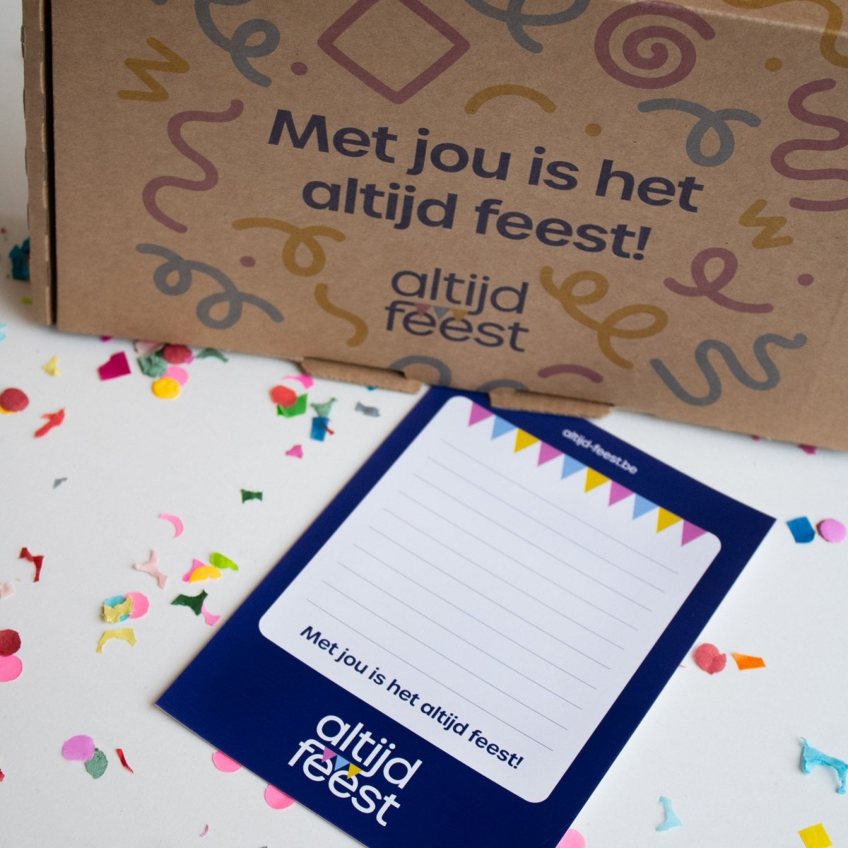 Geniet en ontdekbox brievenbusgeluk kant en klare cadeauboxen