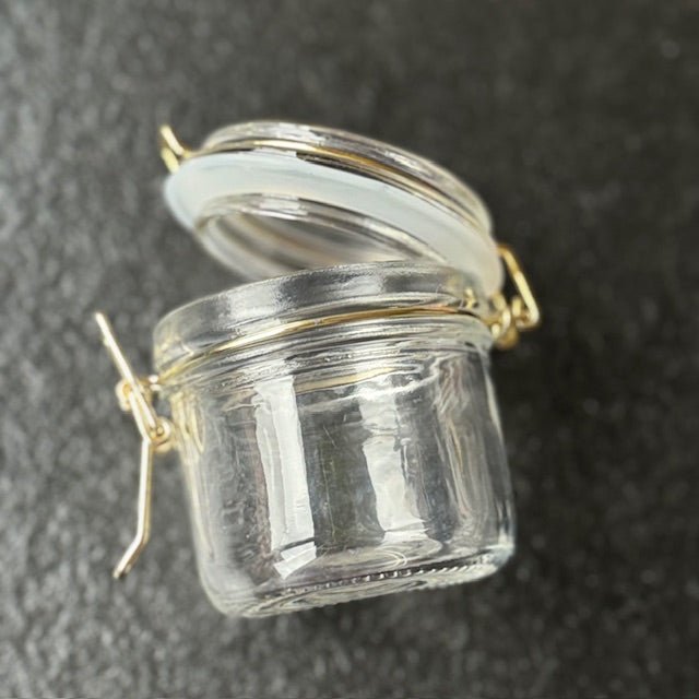 Pot glas klein goud Verpakken DIY