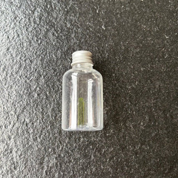 Kort plastiek flesje Verpakken DIY